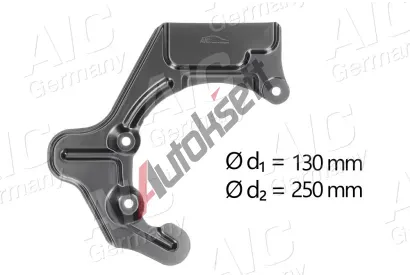 AIC Ochrann� plech proti ne�istot�m brzdov�ho kotou�e P�vodn� kvalita AIC AIC 56157, 56157