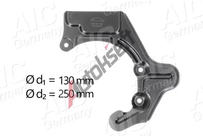 AIC Ochrann� plech proti ne�istot�m brzdov�ho kotou�e P�vodn� kvalita AIC AIC 56158, 56158