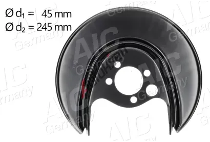 AIC Ochranný plech proti nečistotám brzdového kotouče Původní kvalita AIC AIC 56160, 56160 AIC Ochranný plech proti nečistotám brzdového kotouče Původní kvalita AIC AIC 56160, 56160