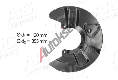 AIC Ochrann� plech proti ne�istot�m brzdov�ho kotou�e P�vodn� kvalita AIC AIC 56165, 56165