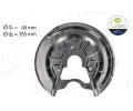 Ochrann� plech proti ne�istot�m brzdov�ho kotou�e&nbsp;AIC&nbsp;&dash;&nbsp;AIC 56168