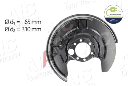 AIC Ochrann� plech proti ne�istot�m brzdov�ho kotou�e ��STI NOV� MOBILITY AIC 56228, 56228