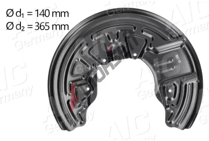 AIC Ochranný plech proti nečistotám brzdového kotouče AIC 56315, 56315 AIC Ochranný plech proti nečistotám brzdového kotouče AIC 56315, 56315