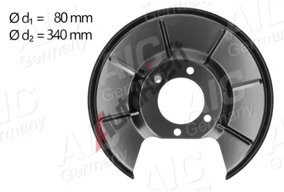 AIC Ochrann� plech proti ne�istot�m brzdov�ho kotou�e AIC 56326, 56326