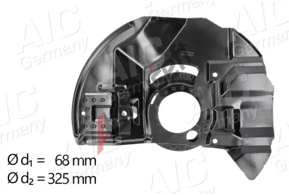 AIC Ochrann� plech proti ne�istot�m brzdov�ho kotou�e AIC 56408, 56408