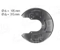 AIC Ochrann� plech proti ne�istot�m brzdov�ho kotou�e P�vodn� kvalita AIC&nbsp;&dash;&nbsp;AIC 56412