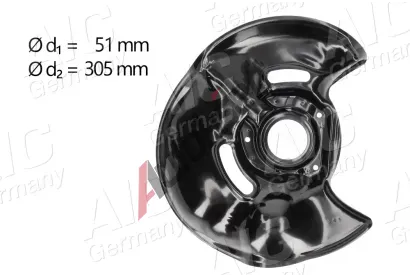 AIC Ochrann� plech proti ne�istot�m brzdov�ho kotou�e AIC 56413, 56413