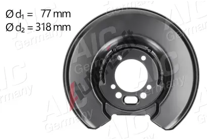 AIC Ochrann� plech proti ne�istot�m brzdov�ho kotou�e AIC 56419, 56419