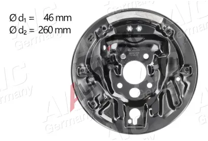 AIC Kryc� plech brzdov�ho bubnu P�vodn� kvalita AIC AIC 56434, 56434