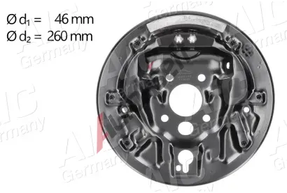 AIC Kryc� plech brzdov�ho bubnu P�vodn� kvalita AIC AIC 56435, 56435