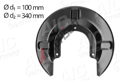 AIC Ochrann� plech proti ne�istot�m brzdov�ho kotou�e AIC 56438, 56438