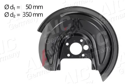 AIC Ochrann� plech proti ne�istot�m brzdov�ho kotou�e P�vodn� kvalita AIC AIC 56579, 56579