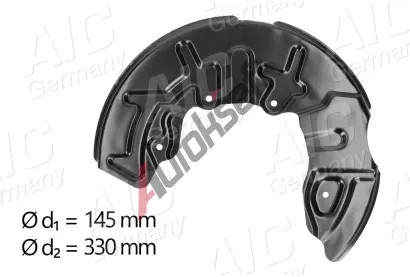 AIC Ochrann� plech proti ne�istot�m brzdov�ho kotou�e AIC 56584, 56584