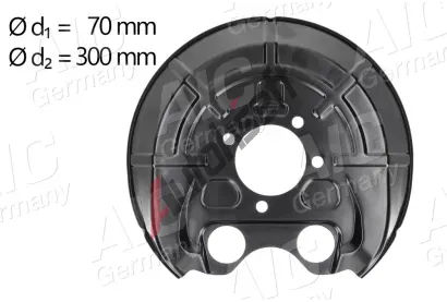 AIC Ochrann� plech proti ne�istot�m brzdov�ho kotou�e AIC 56695, 56695
