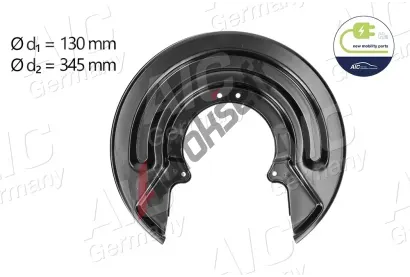 AIC Ochrann� plech proti ne�istot�m brzdov�ho kotou�e ��STI NOV� MOBILITY AIC 56893, 56893
