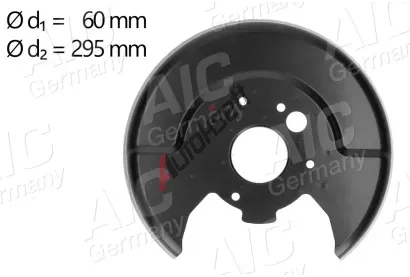 AIC Ochranný plech proti nečistotám brzdového kotouče Původní kvalita AIC AIC 56950, 56950 AIC Ochranný plech proti nečistotám brzdového kotouče Původní kvalita AIC AIC 56950, 56950