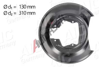 AIC Ochrann� plech proti ne�istot�m brzdov�ho kotou�e AIC 56974, 56974
