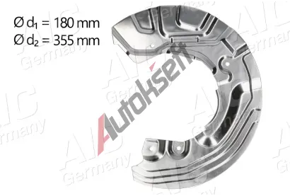AIC Ochrann� plech proti ne�istot�m brzdov�ho kotou�e AIC 56980, 56980