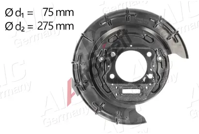 AIC Ochrann� plech proti ne�istot�m brzdov�ho kotou�e AIC 57008, 57008