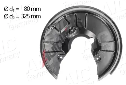 AIC Ochrann� plech proti ne�istot�m brzdov�ho kotou�e AIC 57066, 57066