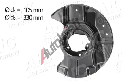 AIC Ochrann� plech proti ne�istot�m brzdov�ho kotou�e AIC 57126, 57126