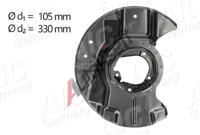 AIC Ochrann� plech proti ne�istot�m brzdov�ho kotou�e AIC 57127, 57127