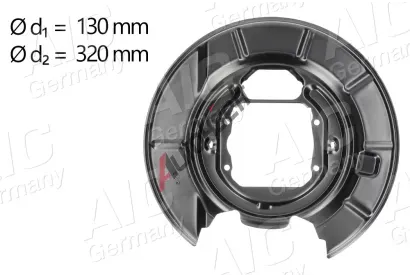 AIC Ochrann� plech proti ne�istot�m brzdov�ho kotou�e AIC 57131, 57131