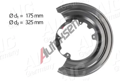 AIC Ochrann� plech proti ne�istot�m brzdov�ho kotou�e AIC 57488, 57488