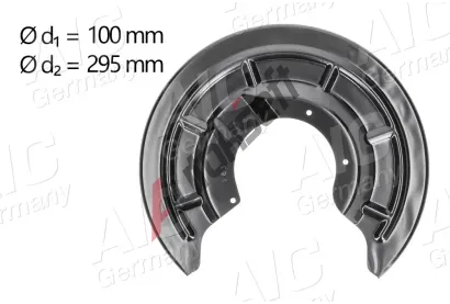 AIC Ochrann� plech proti ne�istot�m brzdov�ho kotou�e AIC 57577, 57577