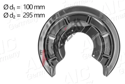 AIC Ochrann� plech proti ne�istot�m brzdov�ho kotou�e AIC 57578, 57578