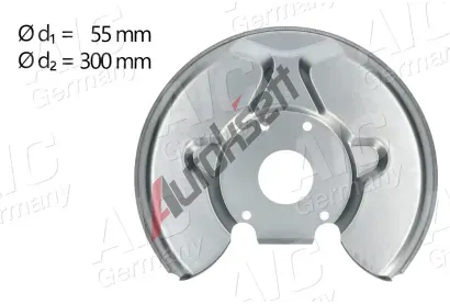 AIC Ochrann� plech proti ne�istot�m brzdov�ho kotou�e AIC 57609, 57609