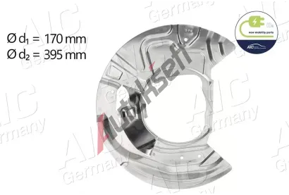 AIC Ochranný plech proti nečistotám brzdového kotouče AIC 57760, 57760 AIC Ochranný plech proti nečistotám brzdového kotouče AIC 57760, 57760