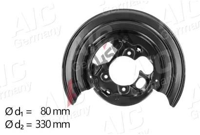 AIC Ochrann� plech proti ne�istot�m brzdov�ho kotou�e P�vodn� kvalita AIC AIC 57837, 57837