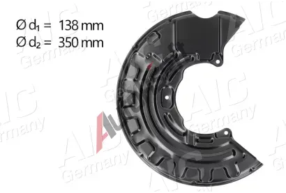 AIC Ochrann� plech proti ne�istot�m brzdov�ho kotou�e AIC 57839, 57839
