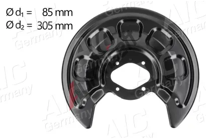 AIC Ochrann� plech proti ne�istot�m brzdov�ho kotou�e AIC 58188, 58188