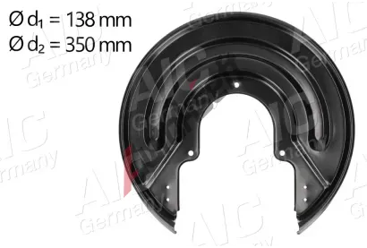 AIC Ochrann� plech proti ne�istot�m brzdov�ho kotou�e AIC 58189, 58189