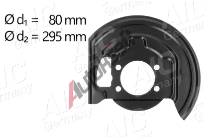 AIC Ochrann� plech proti ne�istot�m brzdov�ho kotou�e AIC 58191, 58191