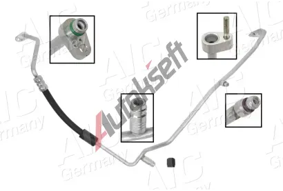 AIC Vysokotlaké / nízkotlaké vedení klimatizace Původní kvalita AIC AIC 58250, 58250 AIC Vysokotlaké / nízkotlaké vedení klimatizace Původní kvalita AIC AIC 58250, 58250