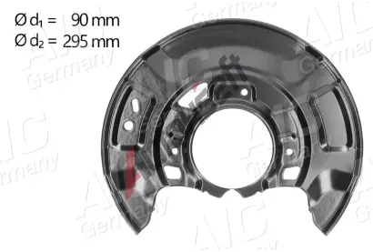 AIC Ochrann� plech proti ne�istot�m brzdov�ho kotou�e AIC 58260, 58260