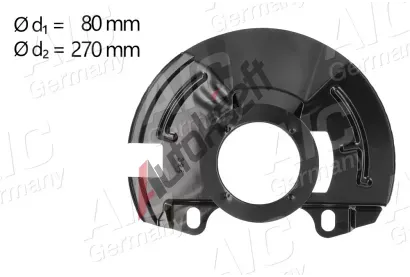 AIC Ochranný plech proti nečistotám brzdového kotouče AIC 58264, 58264 AIC Ochranný plech proti nečistotám brzdového kotouče AIC 58264, 58264