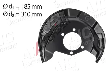 AIC Ochranný plech proti nečistotám brzdového kotouče AIC 58268, 58268 AIC Ochranný plech proti nečistotám brzdového kotouče AIC 58268, 58268