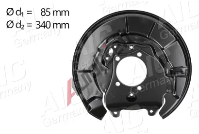 AIC Ochrann� plech proti ne�istot�m brzdov�ho kotou�e AIC 58275, 58275