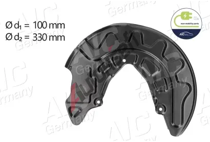 AIC Ochrann� plech proti ne�istot�m brzdov�ho kotou�e ��STI NOV� MOBILITY AIC 58777, 58777