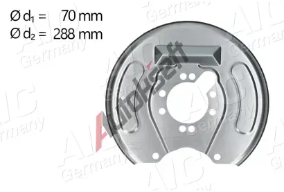 AIC Ochranný plech proti nečistotám brzdového kotouče AIC 58830, 58830 AIC Ochranný plech proti nečistotám brzdového kotouče AIC 58830, 58830