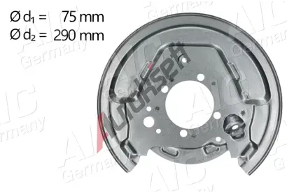 AIC Ochrann� plech proti ne�istot�m brzdov�ho kotou�e AIC 58834, 58834