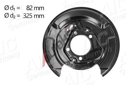 AIC Ochrann� plech proti ne�istot�m brzdov�ho kotou�e AIC 58905, 58905