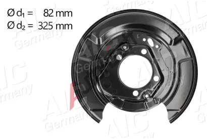 AIC Ochrann� plech proti ne�istot�m brzdov�ho kotou�e AIC 58906, 58906