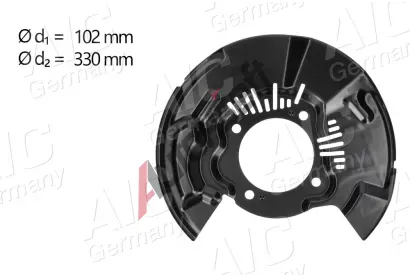 AIC Ochrann� plech proti ne�istot�m brzdov�ho kotou�e AIC 70740, 70740