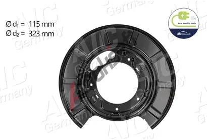 AIC Ochrann� plech proti ne�istot�m brzdov�ho kotou�e AIC 70791, 70791
