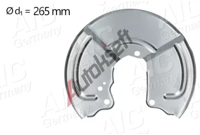 AIC Ochrann� plech proti ne�istot�m brzdov�ho kotou�e AIC 71338, 71338